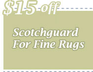 Cleaning Coupons | $15 off scotchguard for rugs | CITICLEAN