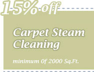 Cleaning Coupons | 15% off carpet steam cleaning | CITICLEAN